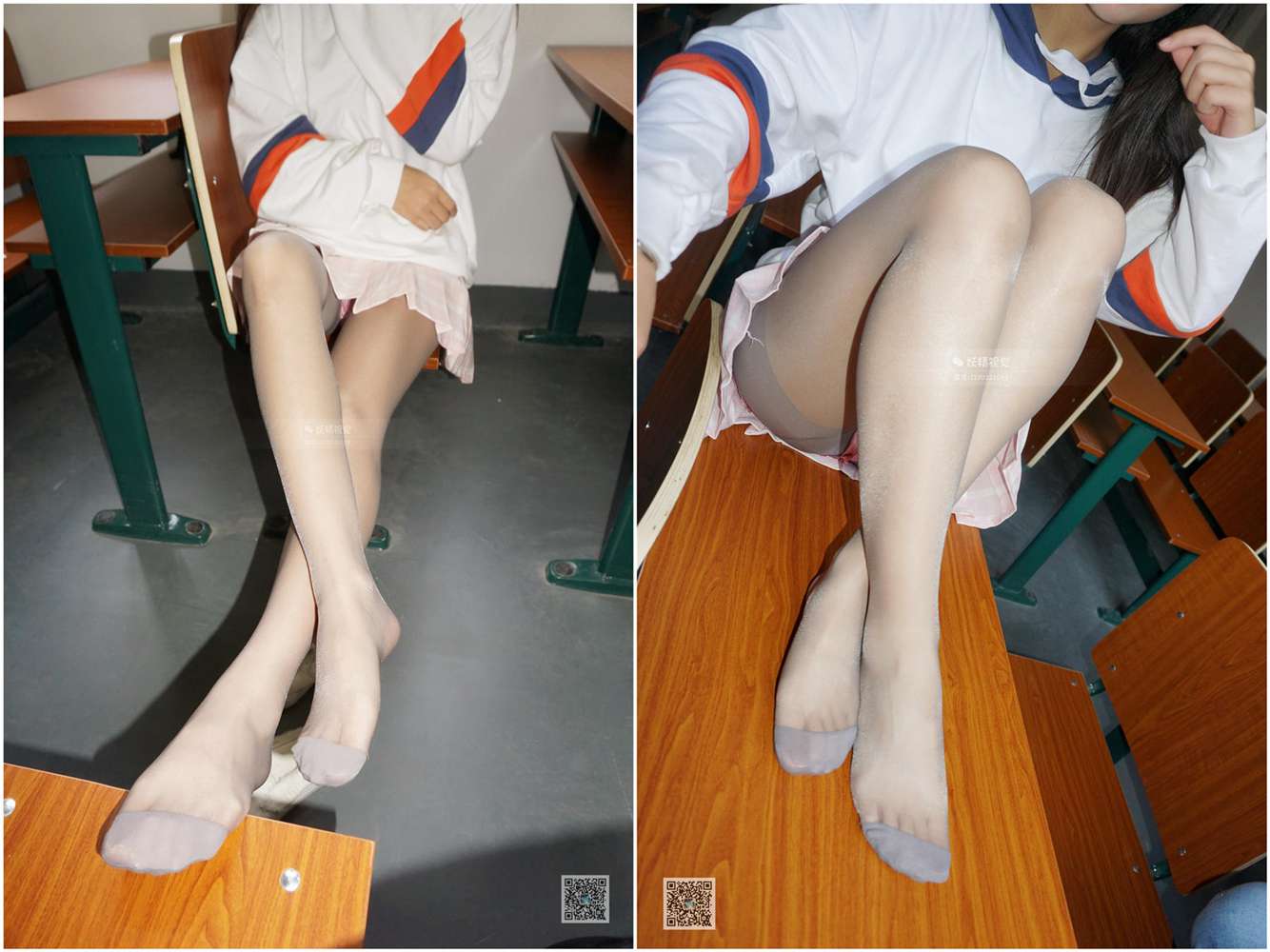 图片[8]-[妖精视觉] NO.018 妮妮 我是你的同桌 在线浏览 – 速更版-美库