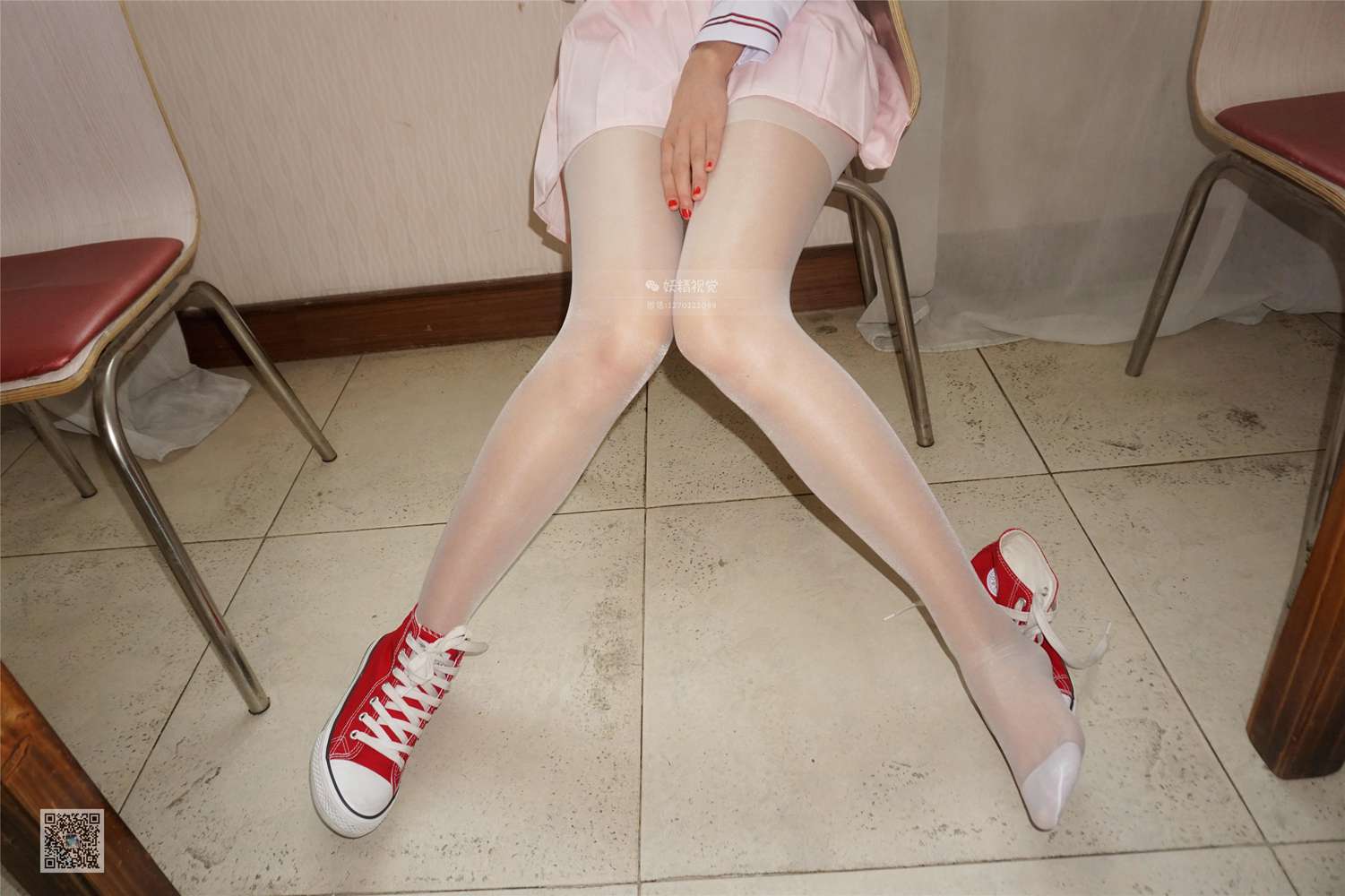 图片[19]-[妖精视觉] NO.016 诗诗 日系制服少女 在线浏览 – 速更版-美库