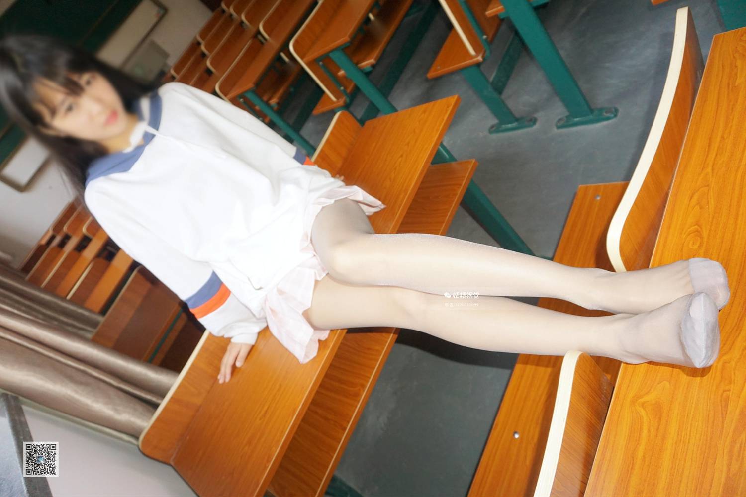 图片[16]-[妖精视觉] NO.018 妮妮 我是你的同桌 在线浏览 – 速更版-美库