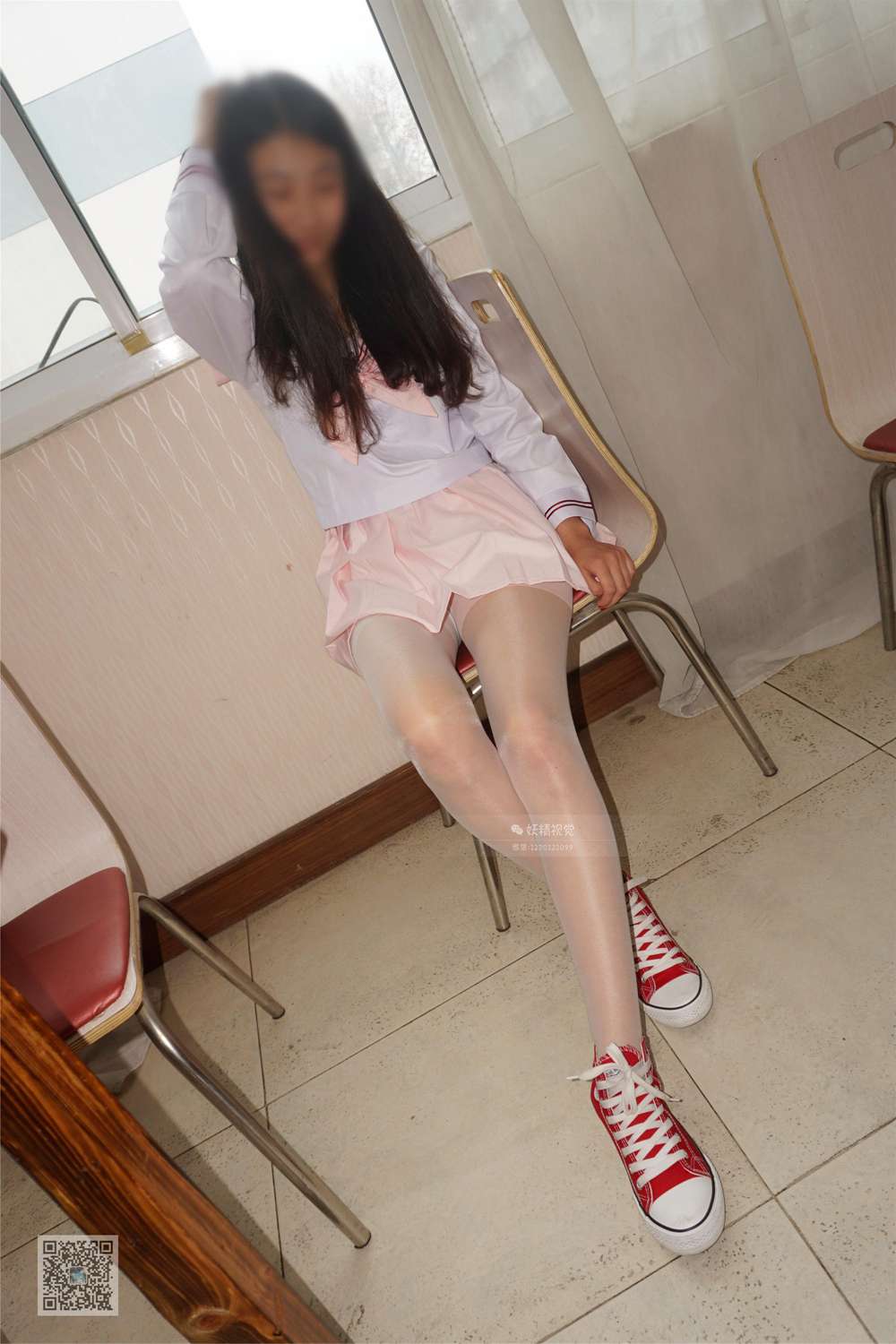 图片[40]-[妖精视觉] NO.016 诗诗 日系制服少女 在线浏览 – 速更版-美库