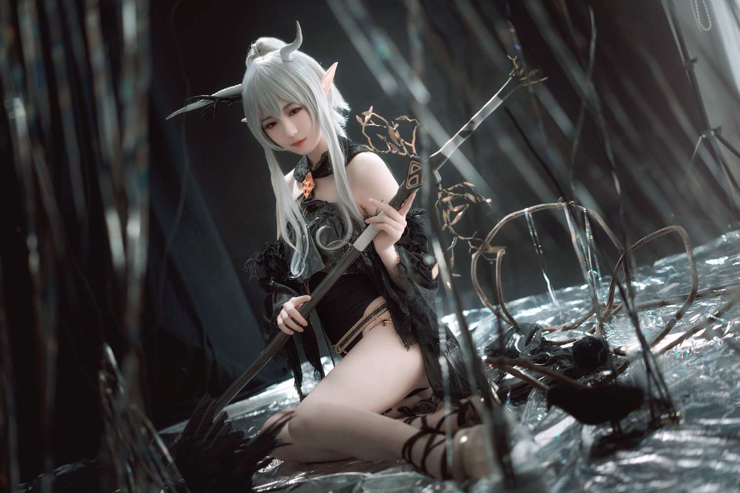 图片[8]-动漫博主@弥音音 明日方舟 闪灵 在线浏览 – 速更版-美库