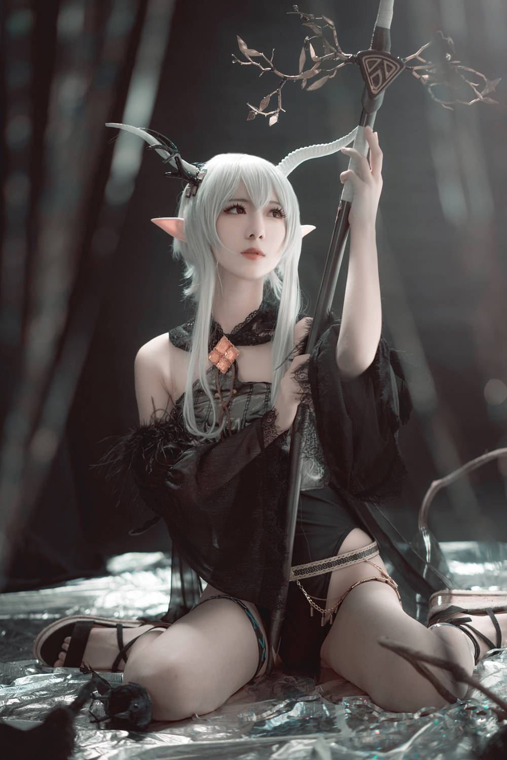 图片[13]-动漫博主@弥音音 明日方舟 闪灵 在线浏览 – 速更版-美库