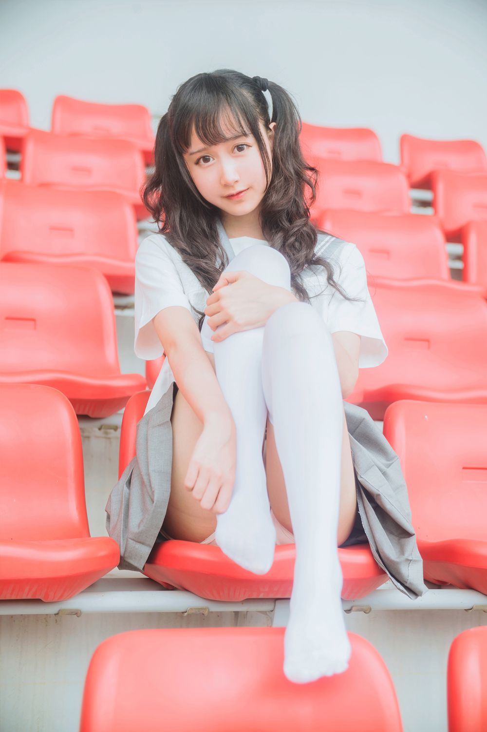 图片[9]-网红Coser@木绵绵OwO JK制服 在线浏览 – 速更版-美库