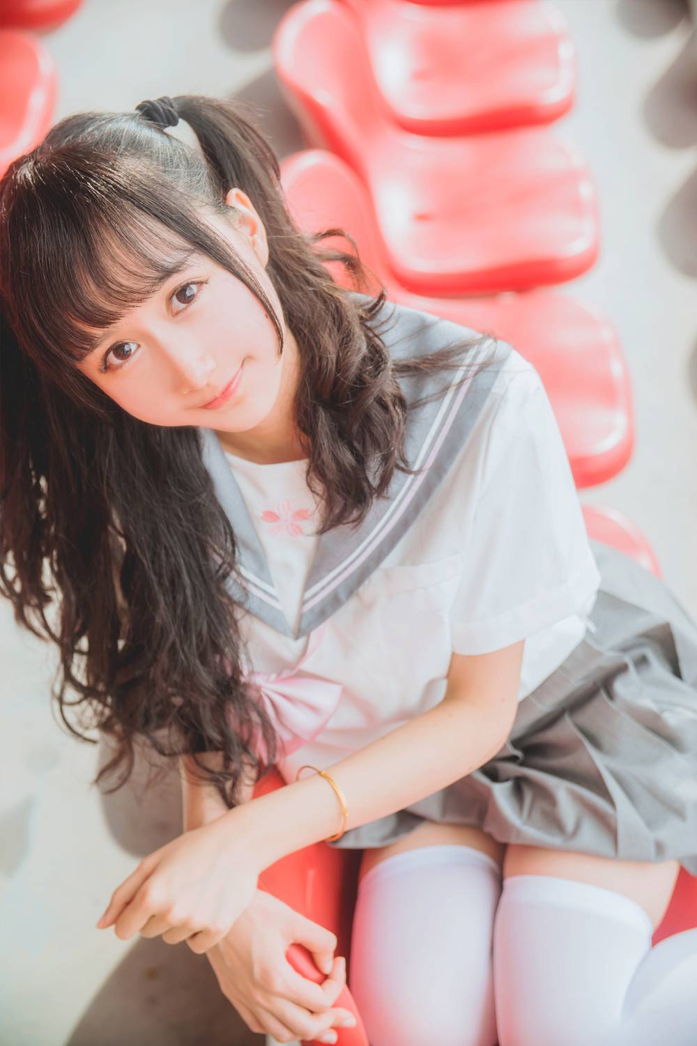 图片[15]-网红Coser@木绵绵OwO JK制服 在线浏览 – 速更版-美库