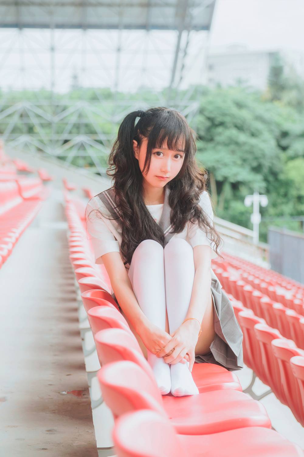 图片[17]-网红Coser@木绵绵OwO JK制服 在线浏览 – 速更版-美库