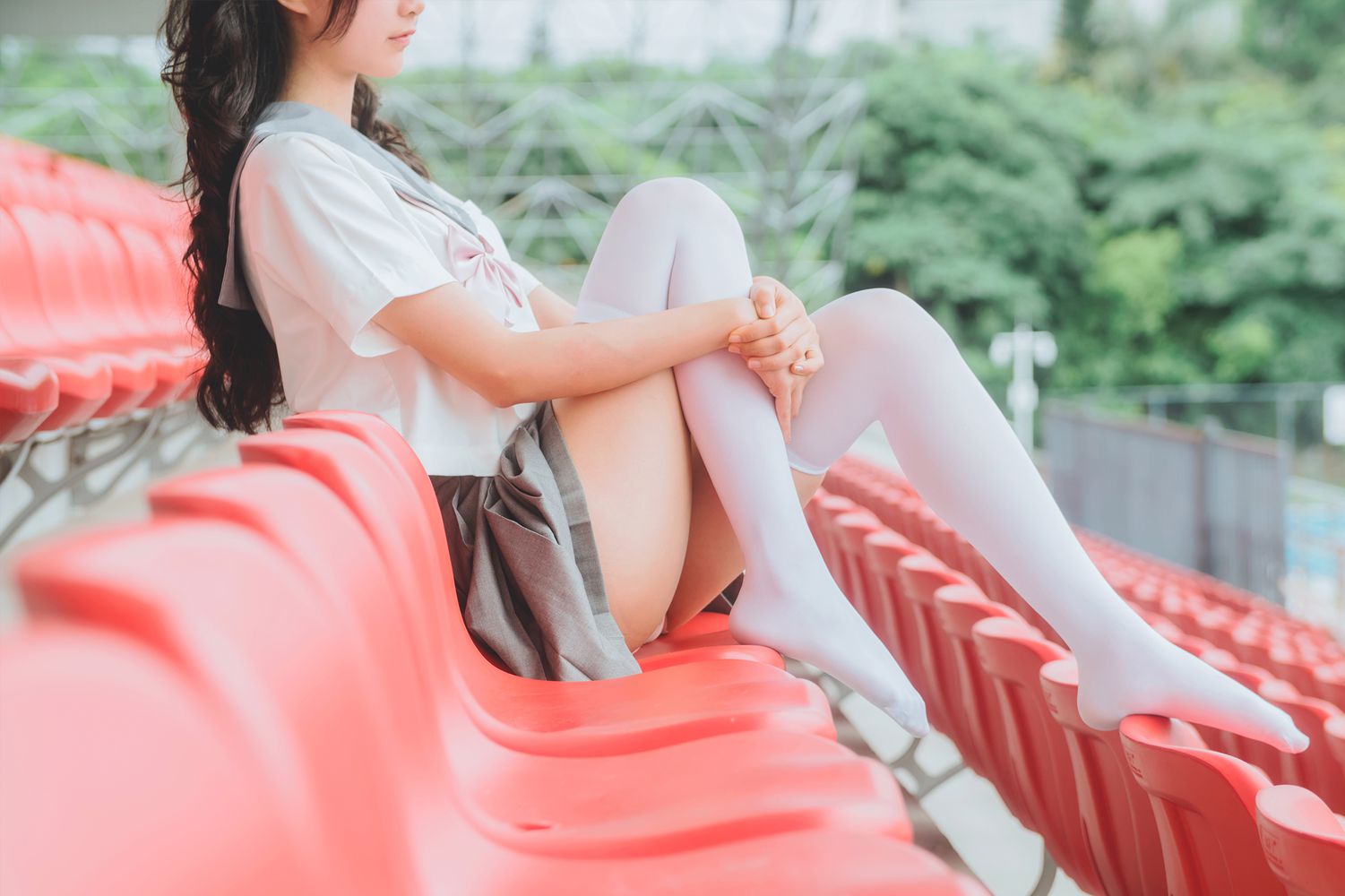 图片[20]-网红Coser@木绵绵OwO JK制服 在线浏览 – 速更版-美库