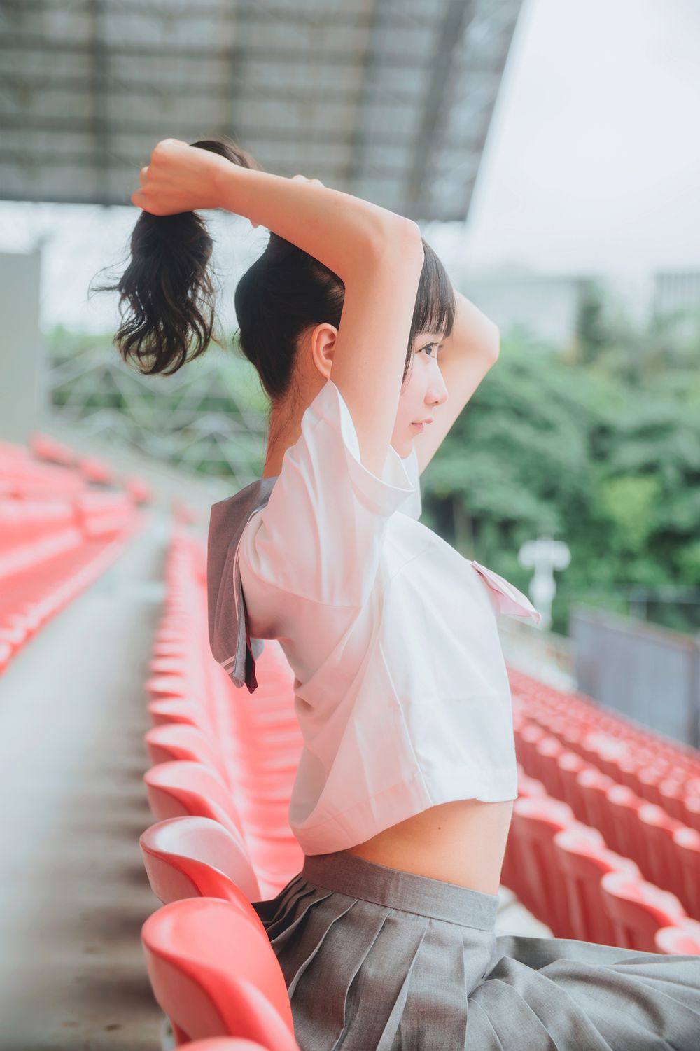 图片[22]-网红Coser@木绵绵OwO JK制服 在线浏览 – 速更版-美库