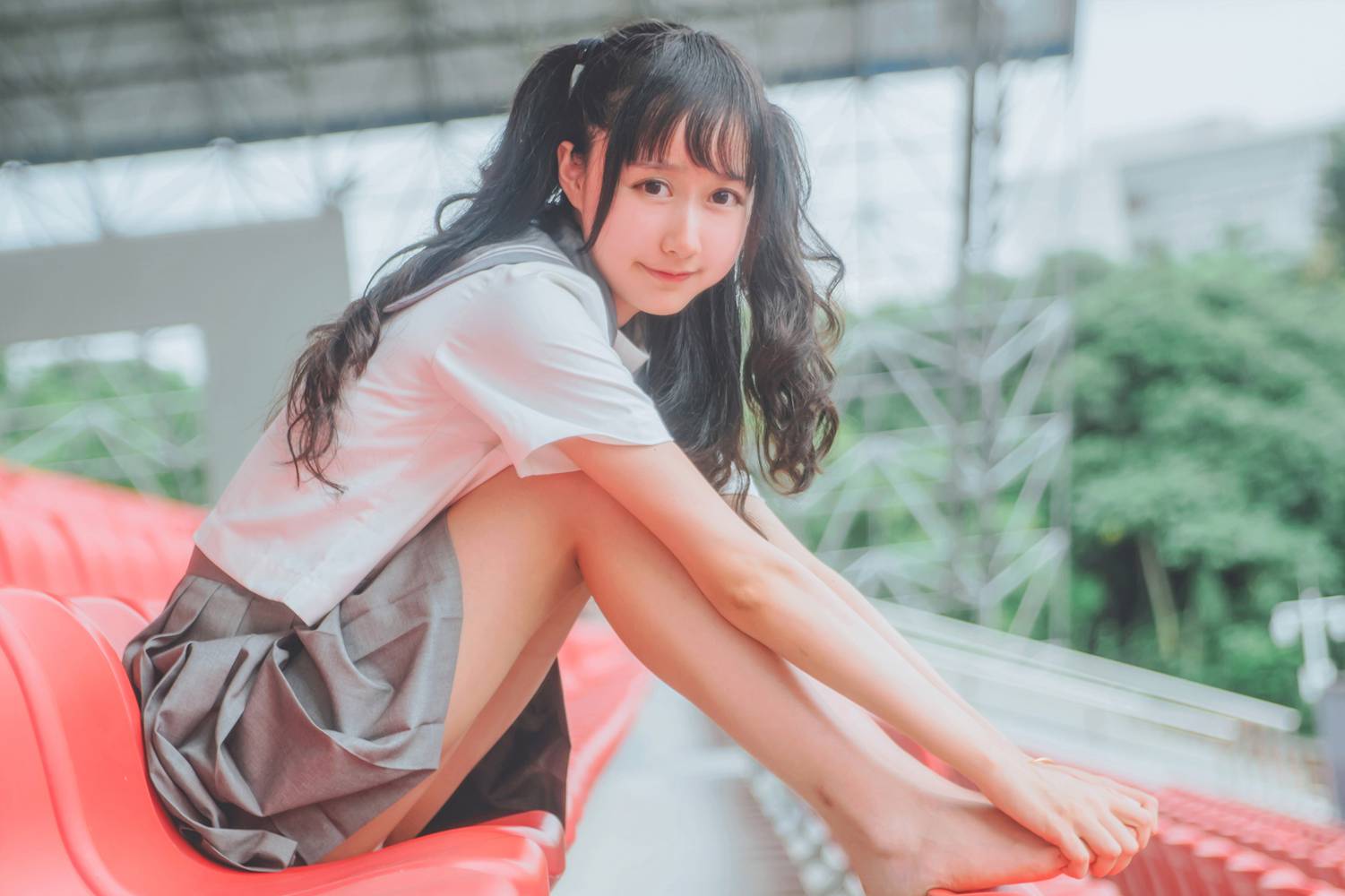 图片[36]-网红Coser@木绵绵OwO JK制服 在线浏览 – 速更版-美库