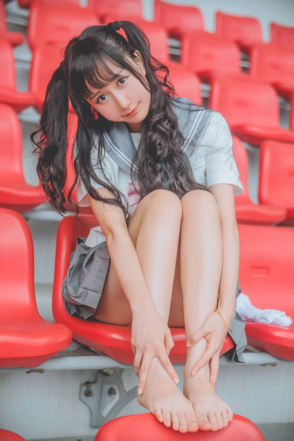 图片[37]-网红Coser@木绵绵OwO JK制服 在线浏览 – 速更版-美库