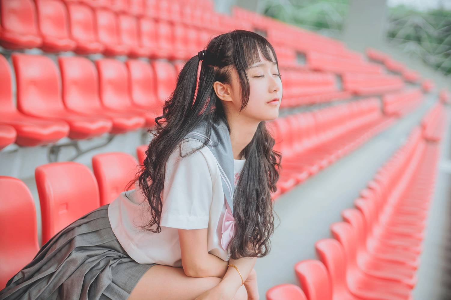 图片[38]-网红Coser@木绵绵OwO JK制服 在线浏览 – 速更版-美库