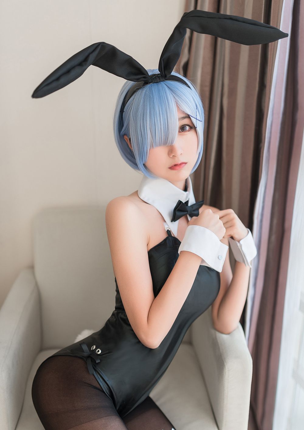 图片[43]-网红Coser@木绵绵OwO 蕾姆兔女郎 在线浏览 – 速更版-美库