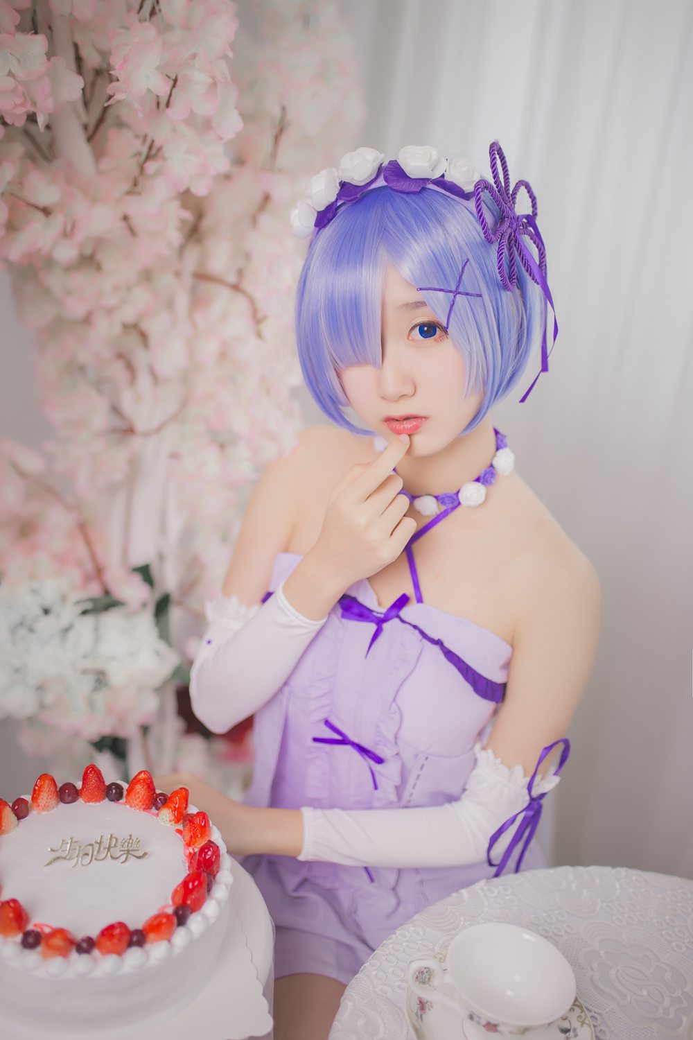 图片[12]-网红Coser@木绵绵OwO – 雷姆生日 在线浏览 – 速更版-美库