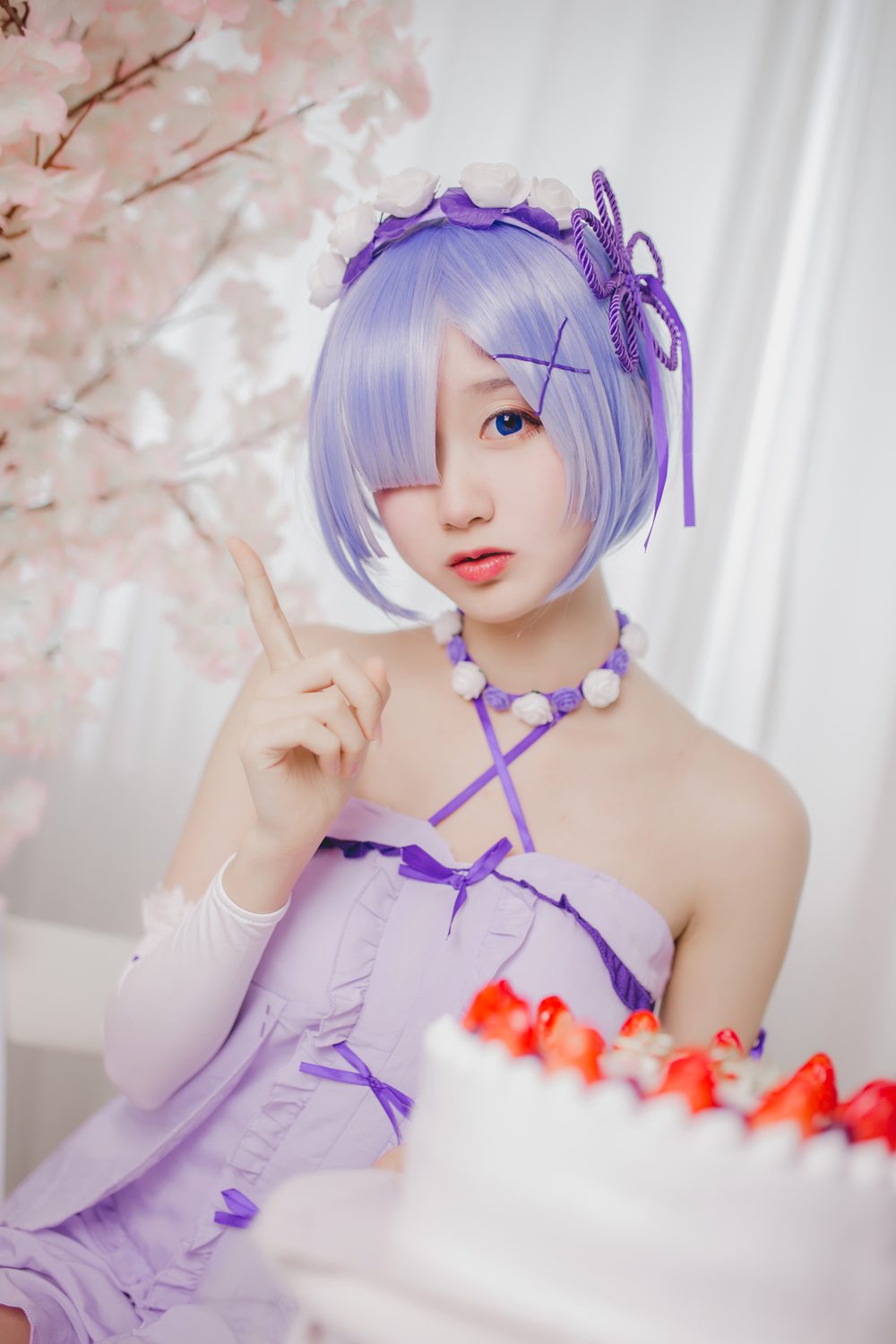 图片[13]-网红Coser@木绵绵OwO – 雷姆生日 在线浏览 – 速更版-美库