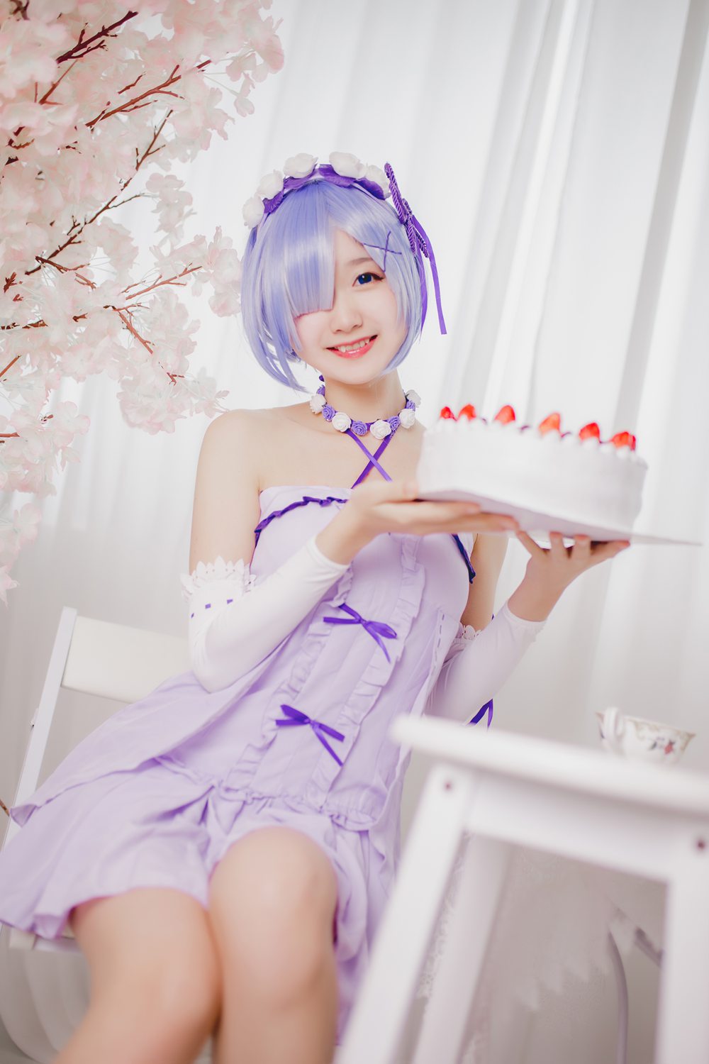 图片[14]-网红Coser@木绵绵OwO – 雷姆生日 在线浏览 – 速更版-美库