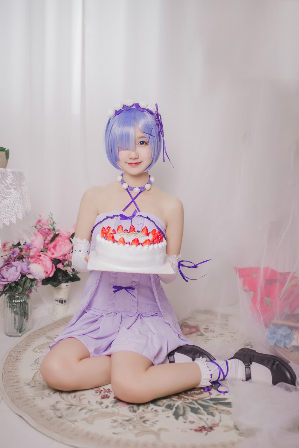 图片[15]-网红Coser@木绵绵OwO – 雷姆生日 在线浏览 – 速更版-美库