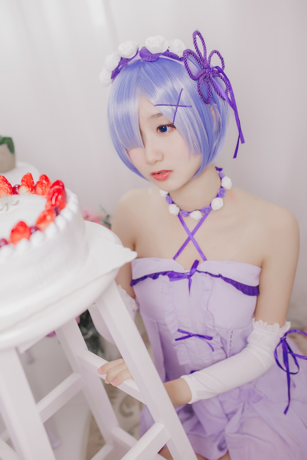 图片[17]-网红Coser@木绵绵OwO – 雷姆生日 在线浏览 – 速更版-美库