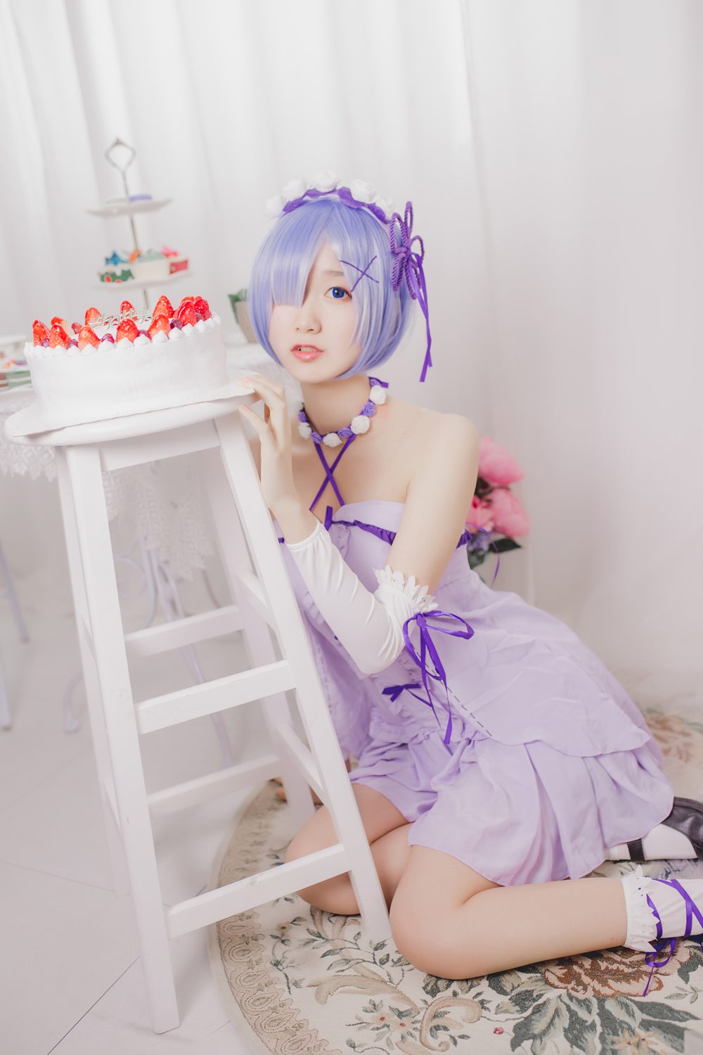 图片[18]-网红Coser@木绵绵OwO – 雷姆生日 在线浏览 – 速更版-美库