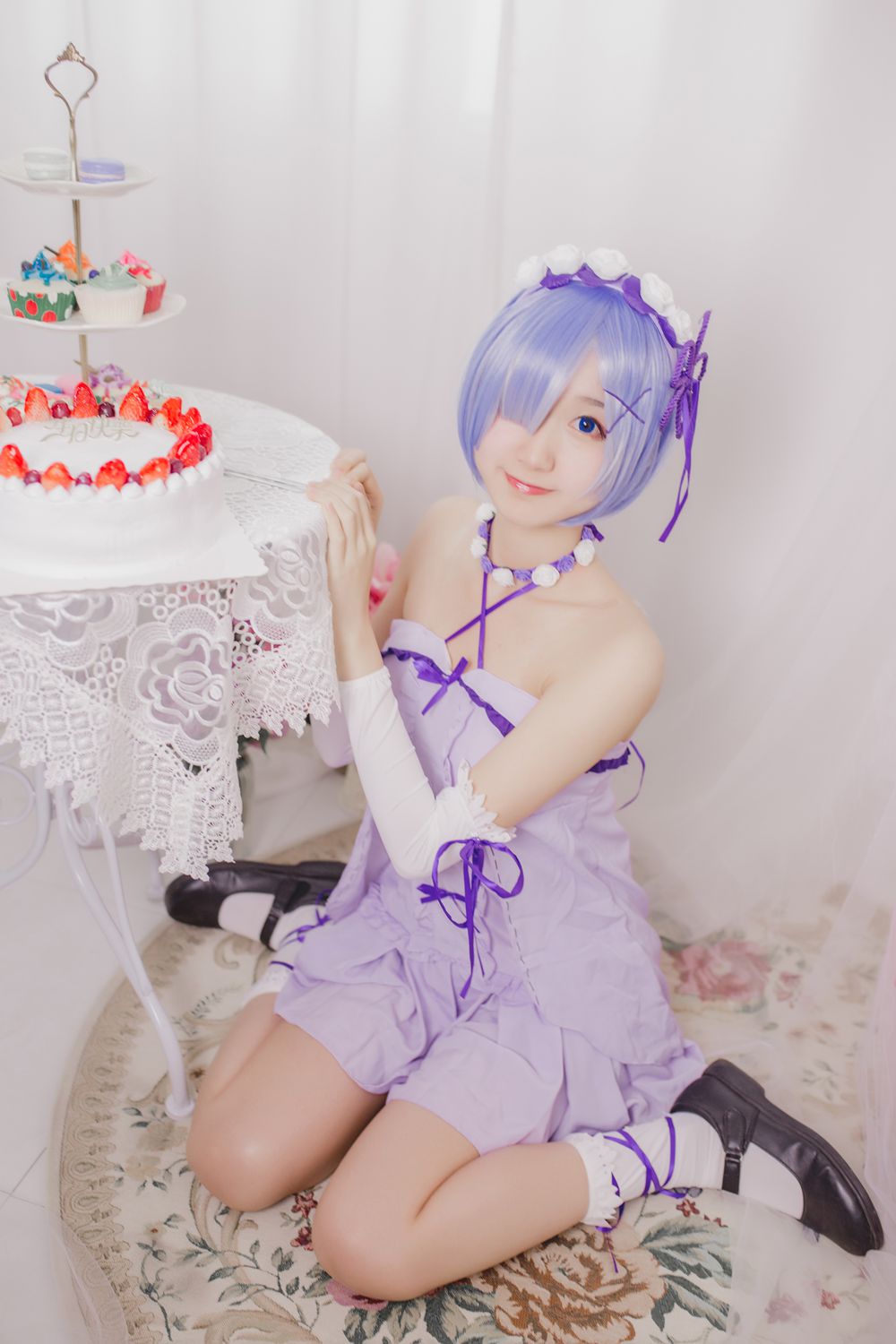 图片[19]-网红Coser@木绵绵OwO – 雷姆生日 在线浏览 – 速更版-美库