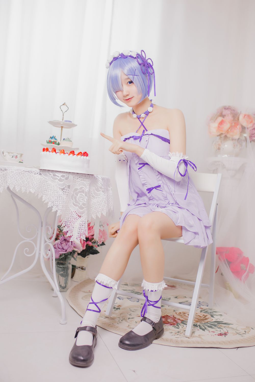 图片[23]-网红Coser@木绵绵OwO – 雷姆生日 在线浏览 – 速更版-美库