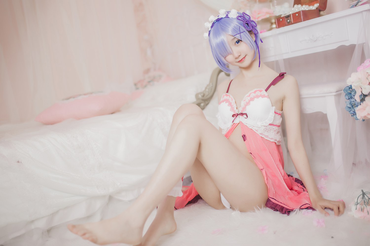 图片[20]-网红Coser@木绵绵OwO – 蕾姆睡衣 在线浏览 – 速更版-美库