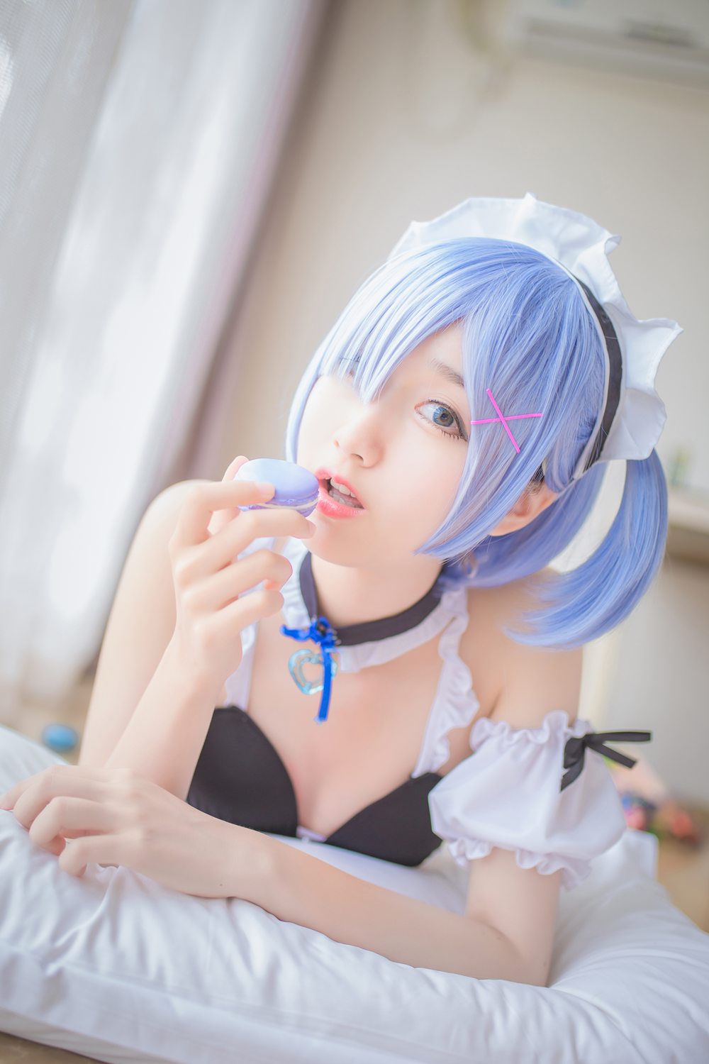 图片[14]-网红Coser@木绵绵OwO – 蕾姆泳装 在线浏览 – 速更版-美库