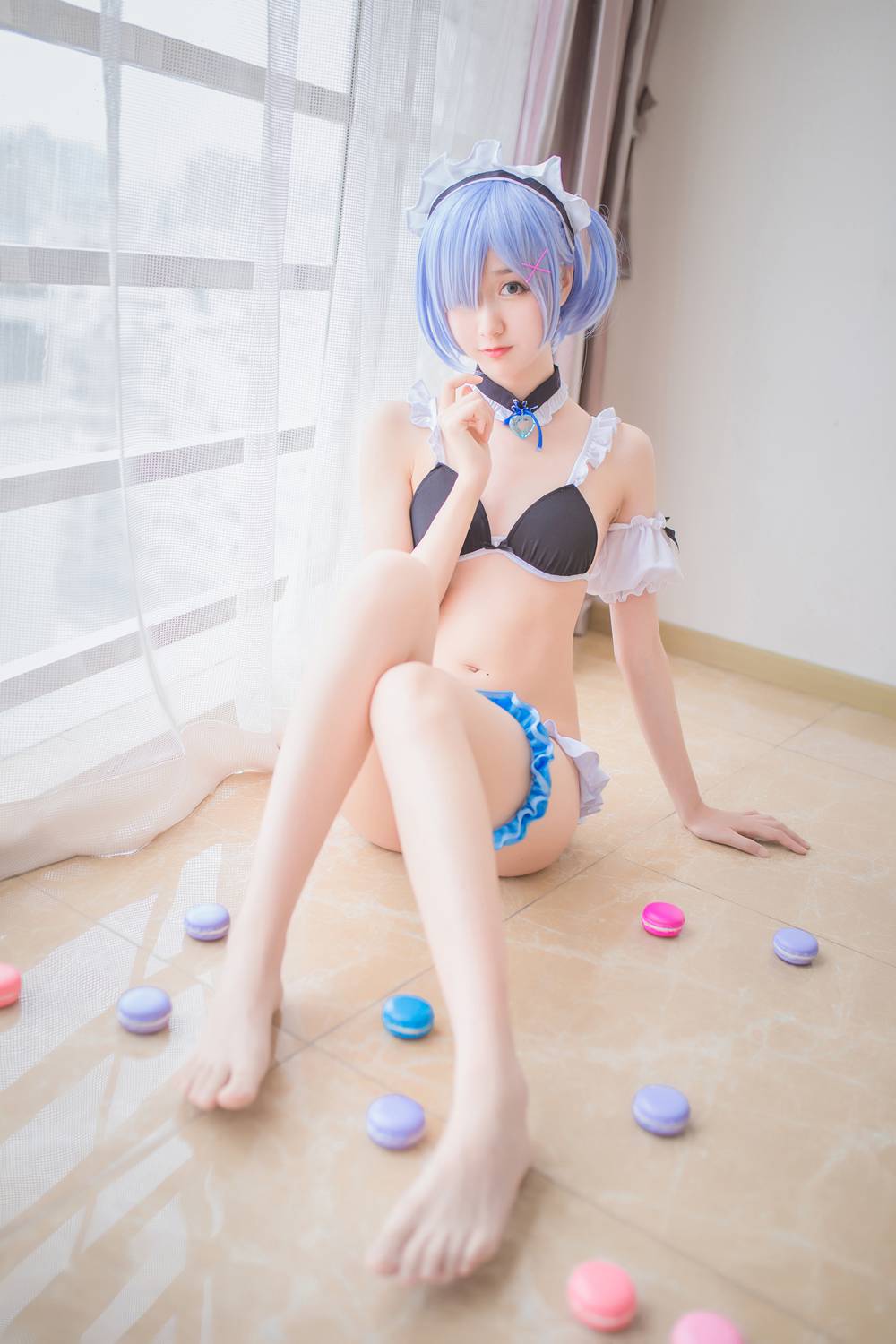 图片[24]-网红Coser@木绵绵OwO – 蕾姆泳装 在线浏览 – 速更版-美库