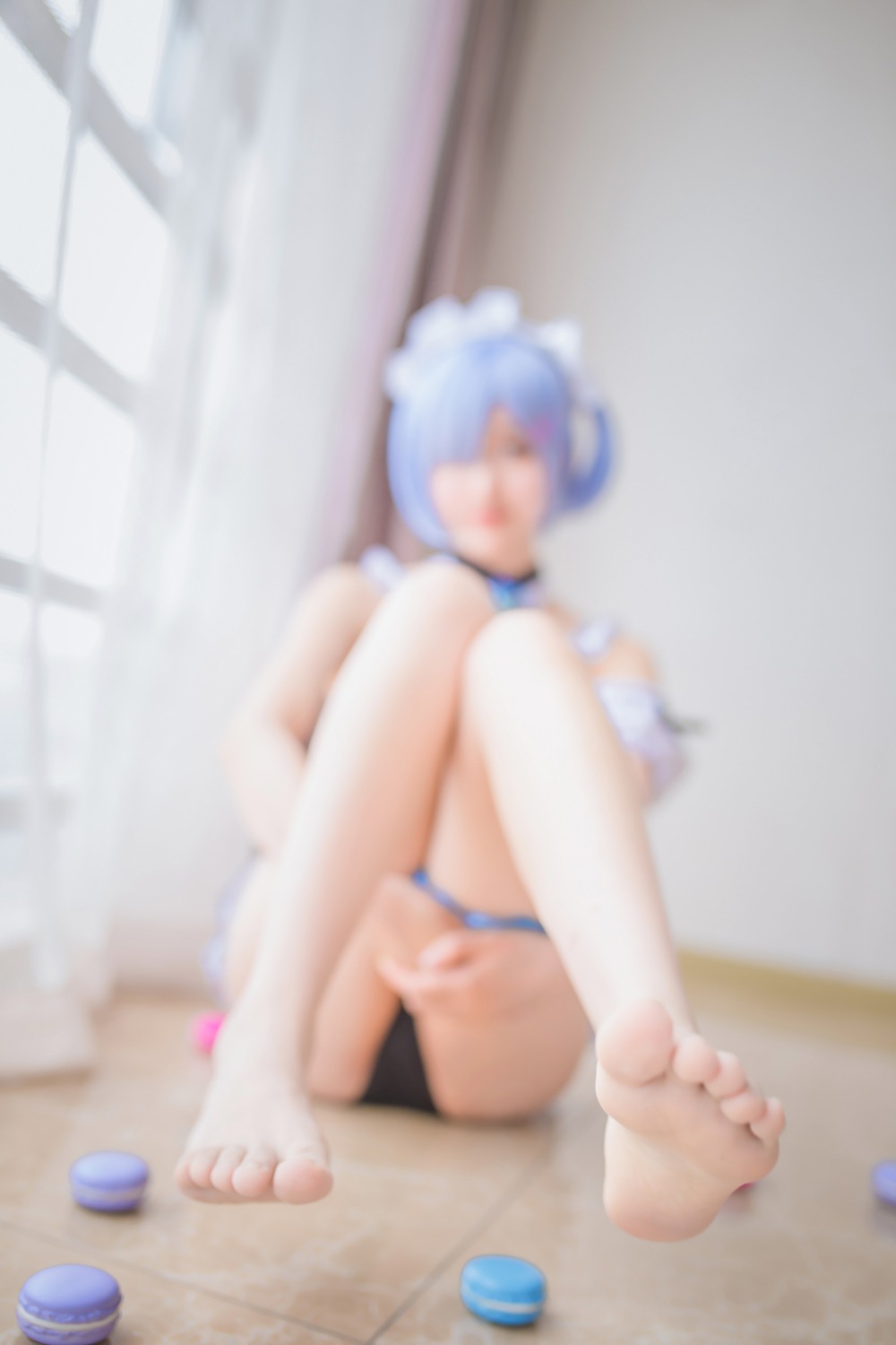 图片[25]-网红Coser@木绵绵OwO – 蕾姆泳装 在线浏览 – 速更版-美库