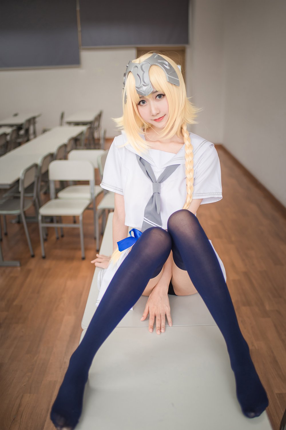 图片[9]-网红Coser@木绵绵OwO 贞德（白） 在线浏览 – 速更版-美库