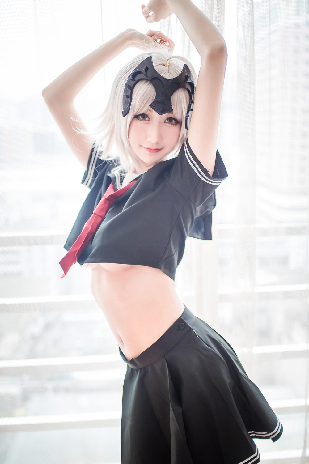 图片[15]-网红Coser@木绵绵OwO 贞德（黑） 在线浏览 – 速更版-美库