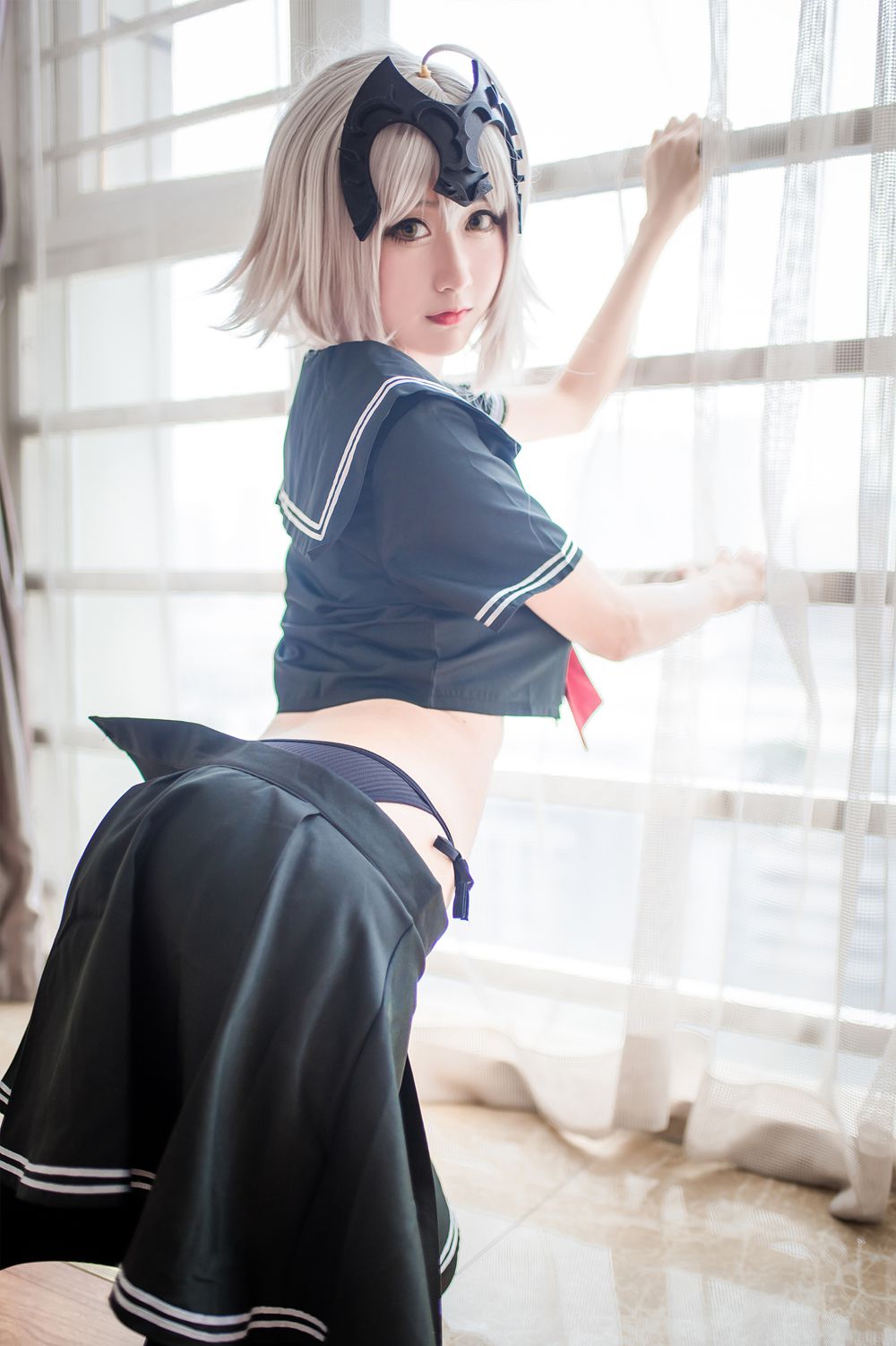 图片[16]-网红Coser@木绵绵OwO 贞德（黑） 在线浏览 – 速更版-美库