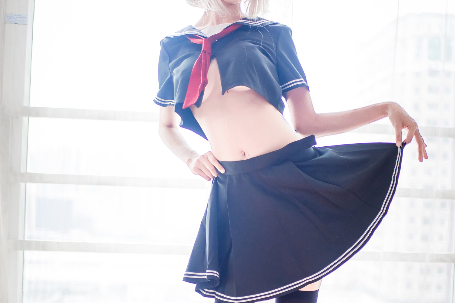 图片[18]-网红Coser@木绵绵OwO 贞德（黑） 在线浏览 – 速更版-美库