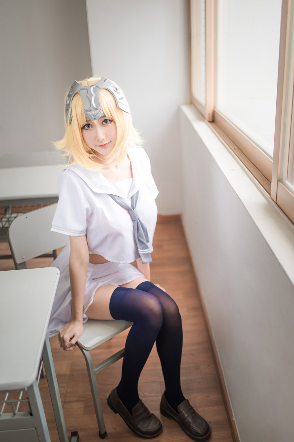 图片[28]-网红Coser@木绵绵OwO 贞德（白） 在线浏览 – 速更版-美库