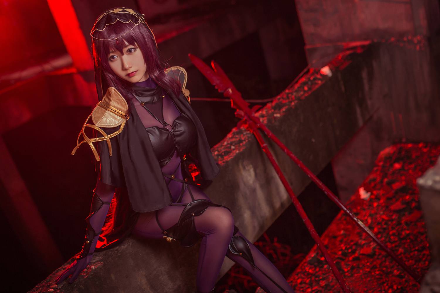 图片[9]-网红Coser@木绵绵OwO 斯卡哈 在线浏览 – 速更版-美库