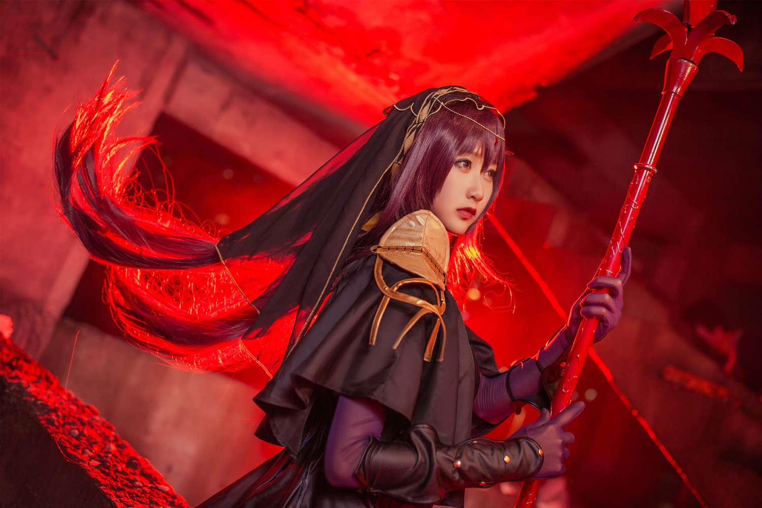 图片[12]-网红Coser@木绵绵OwO 斯卡哈 在线浏览 – 速更版-美库