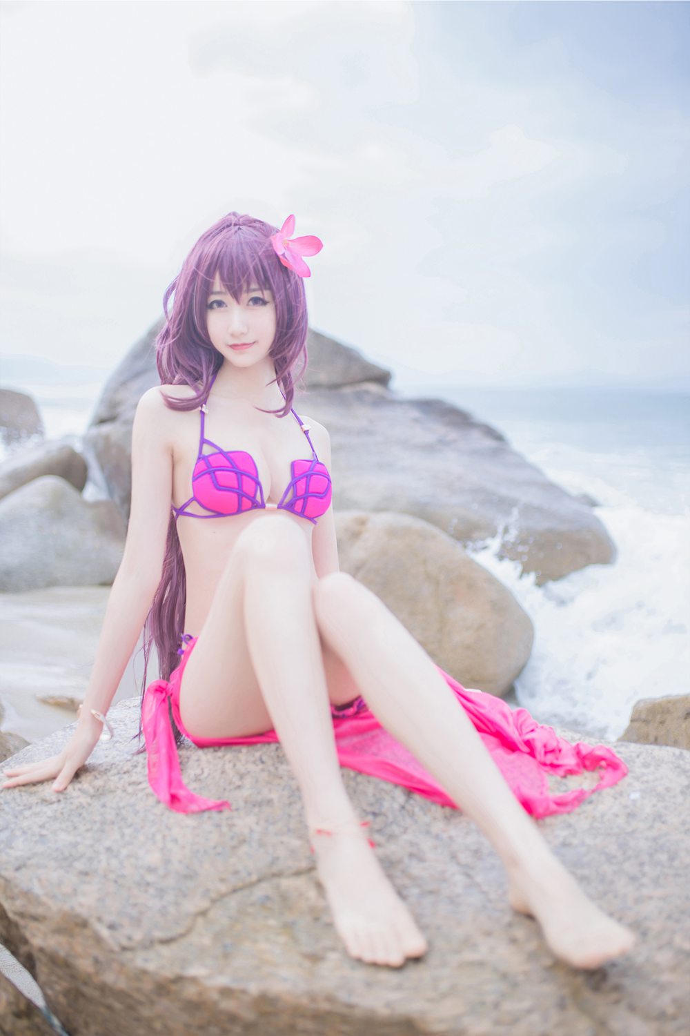 图片[9]-网红Coser@木绵绵OwO 泳装斯卡哈 在线浏览 – 速更版-美库