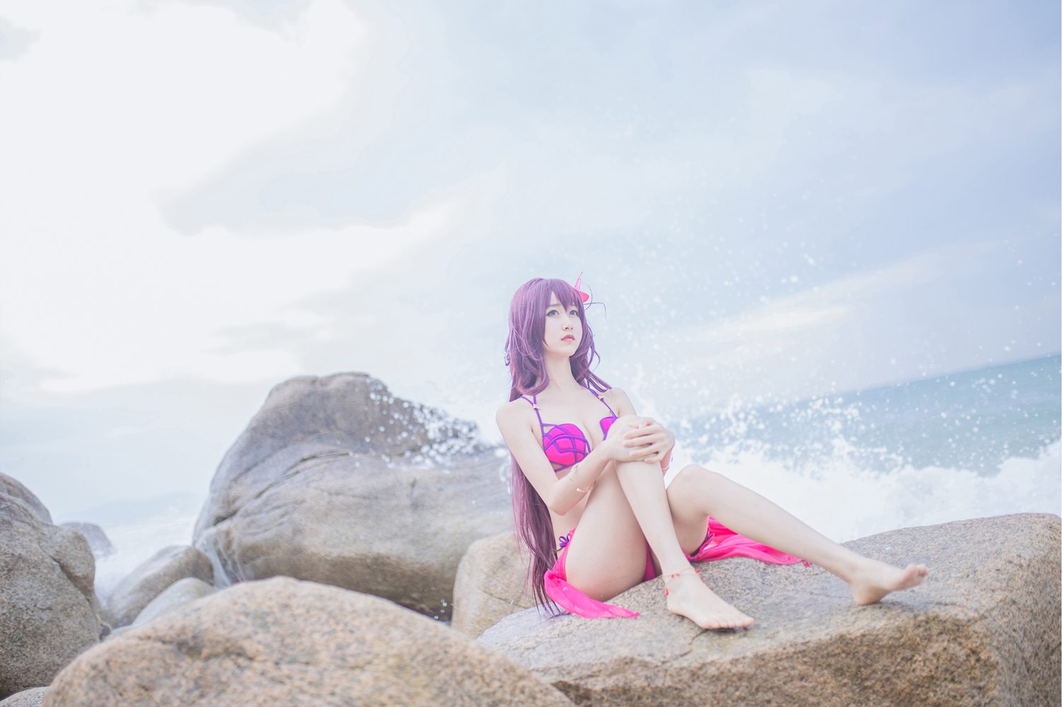 图片[10]-网红Coser@木绵绵OwO 泳装斯卡哈 在线浏览 – 速更版-美库