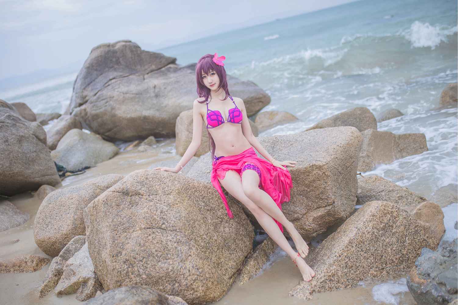 图片[11]-网红Coser@木绵绵OwO 泳装斯卡哈 在线浏览 – 速更版-美库