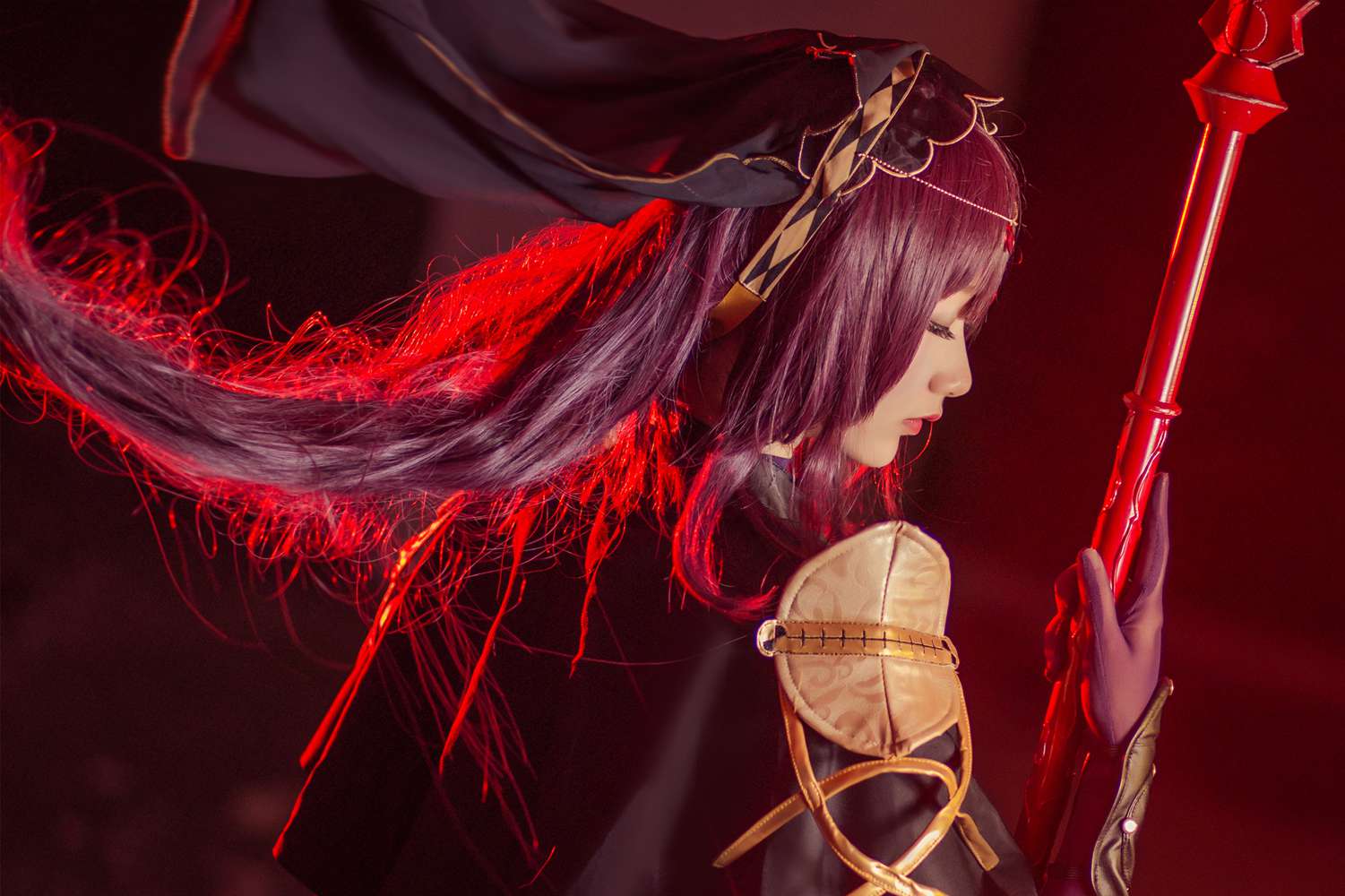 图片[16]-网红Coser@木绵绵OwO 斯卡哈 在线浏览 – 速更版-美库