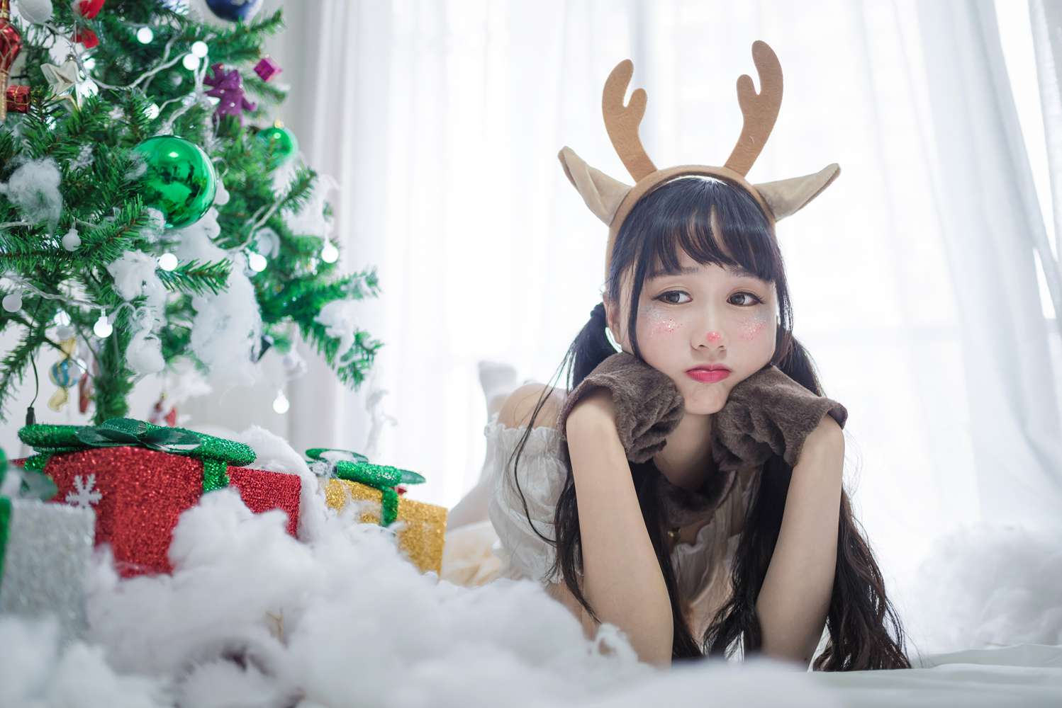 图片[22]-网红Coser@木绵绵OwO 圣诞老人和驯鹿酱 在线浏览 – 速更版-美库