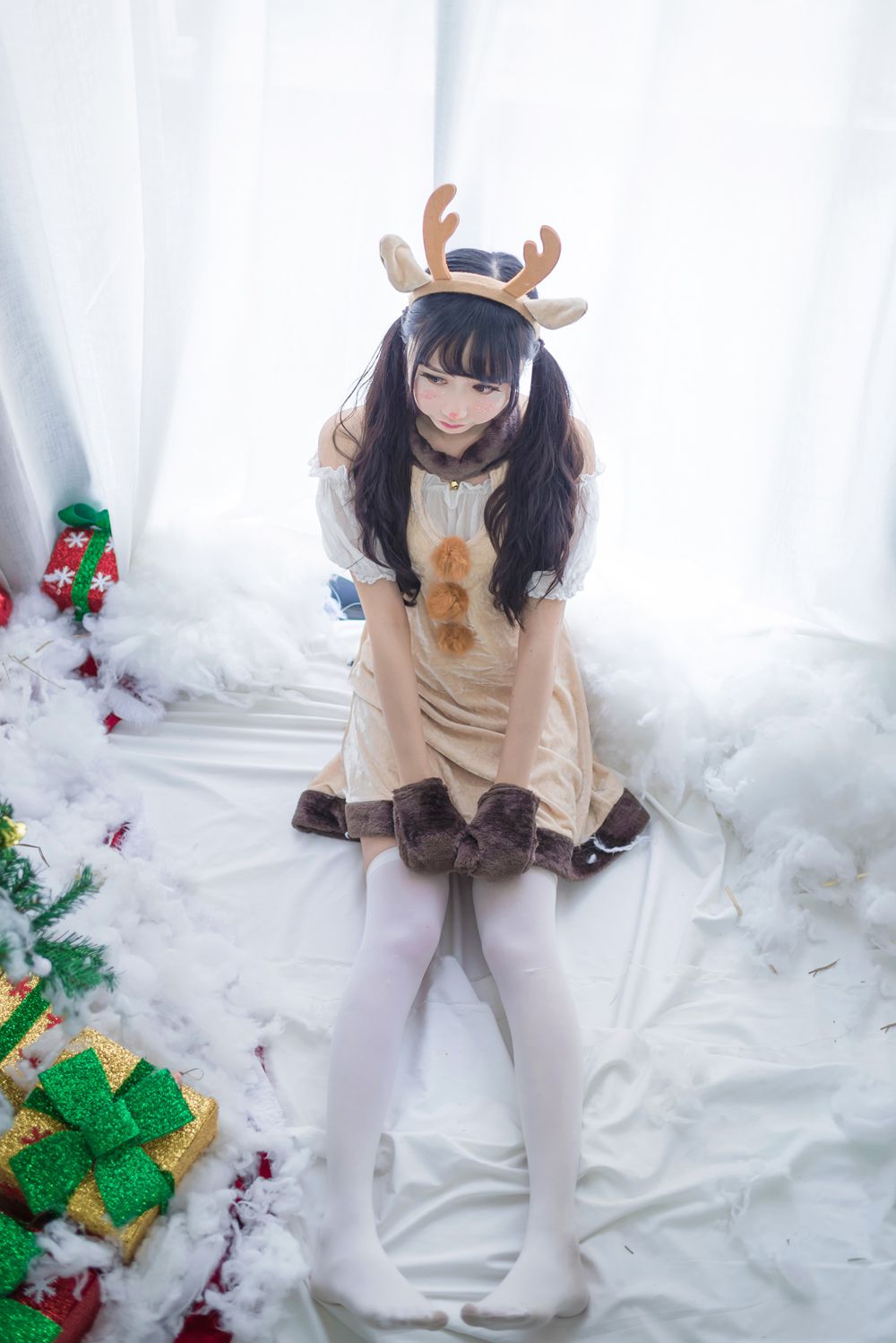 图片[25]-网红Coser@木绵绵OwO 圣诞老人和驯鹿酱 在线浏览 – 速更版-美库