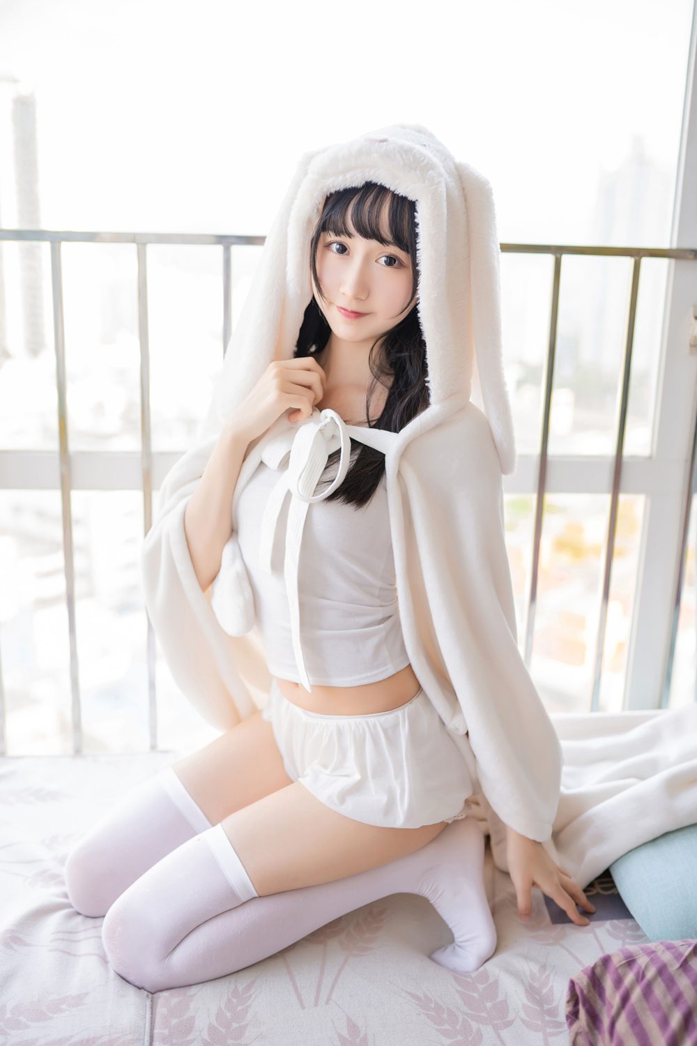 图片[9]-网红Coser@木绵绵OwO 浴巾兔子 在线浏览 – 速更版-美库
