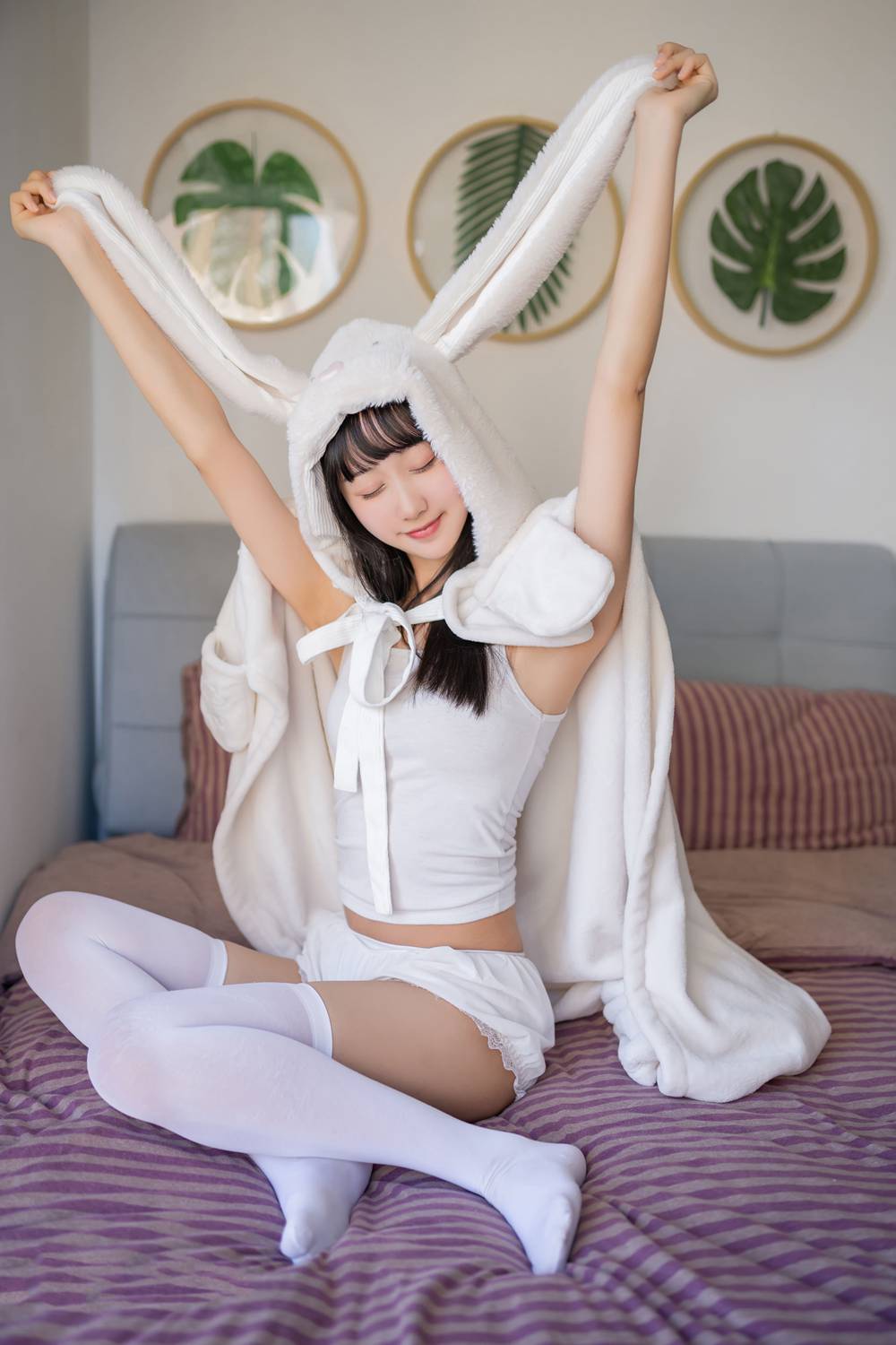 图片[12]-网红Coser@木绵绵OwO 浴巾兔子 在线浏览 – 速更版-美库