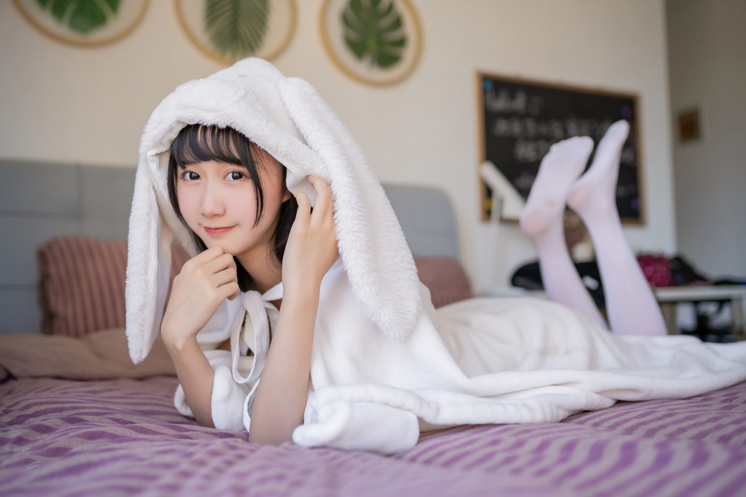 图片[14]-网红Coser@木绵绵OwO 浴巾兔子 在线浏览 – 速更版-美库