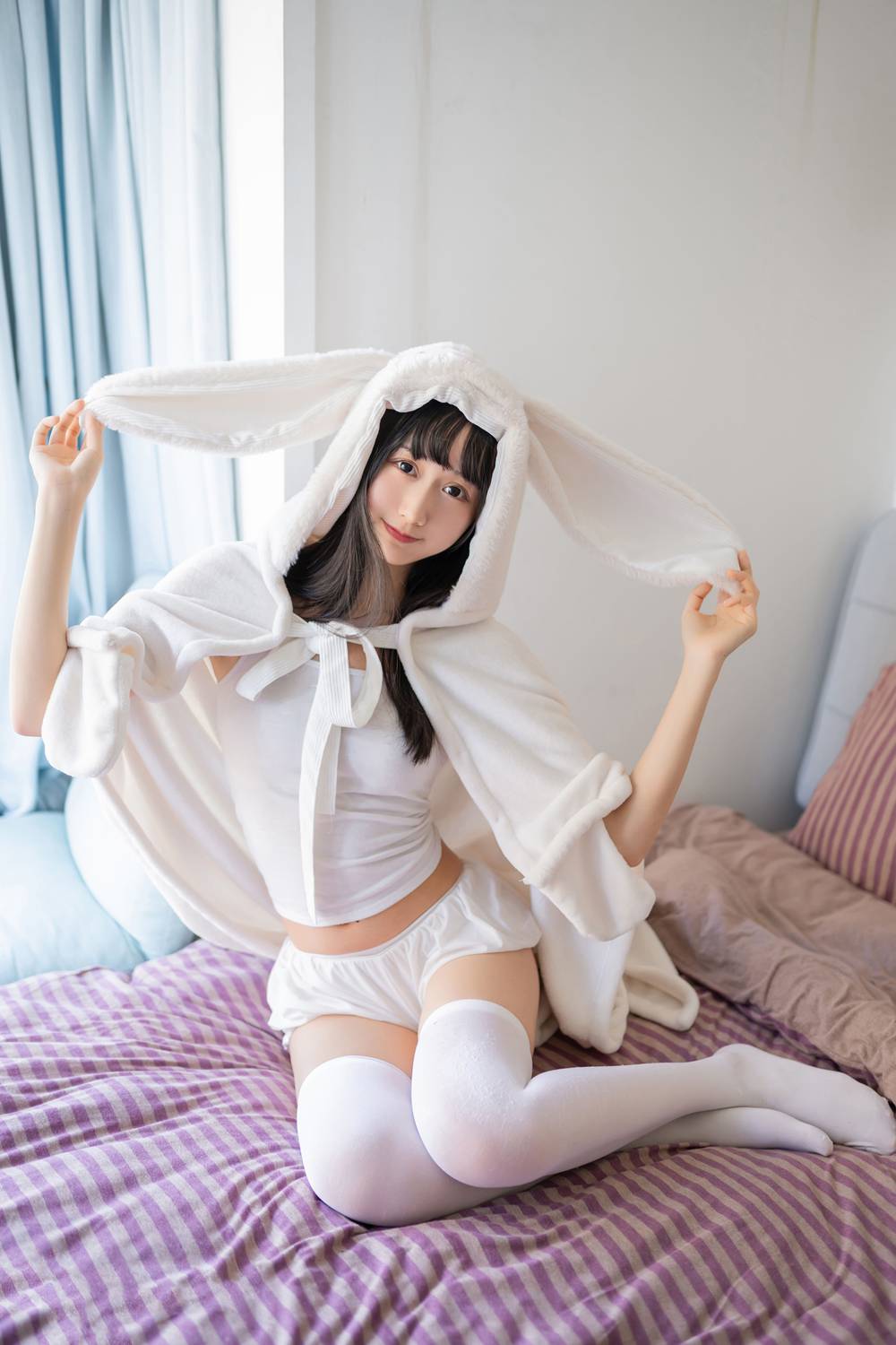 图片[17]-网红Coser@木绵绵OwO 浴巾兔子 在线浏览 – 速更版-美库