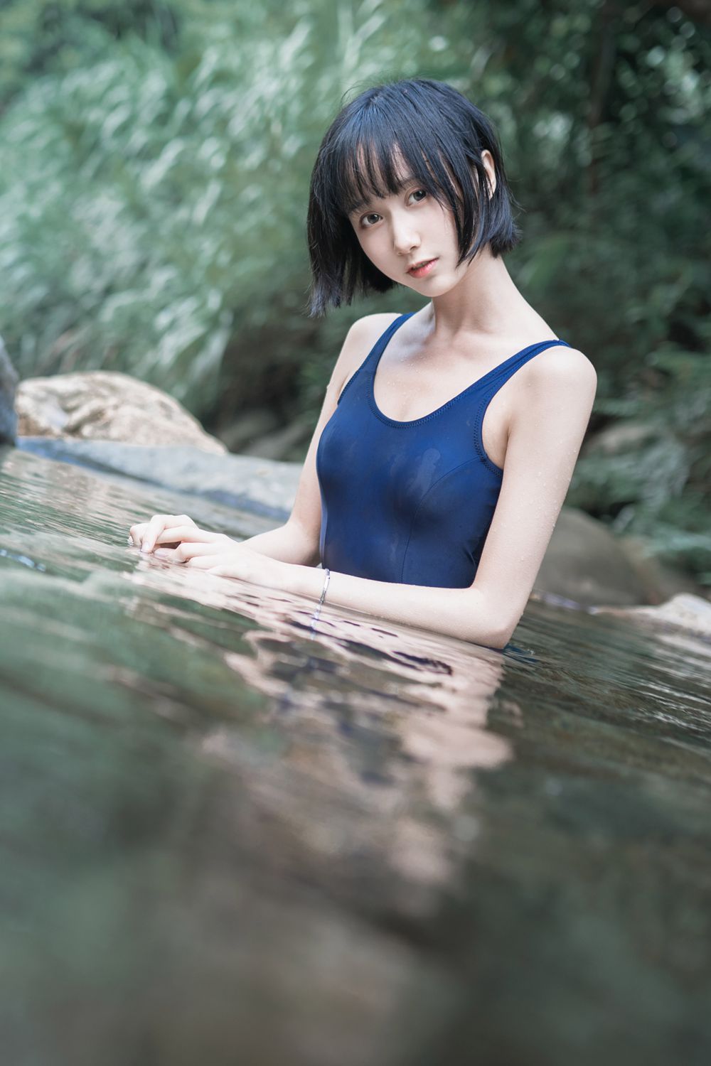 图片[30]-网红Coser@木绵绵OwO 水色溪边制服 在线浏览 – 速更版-美库