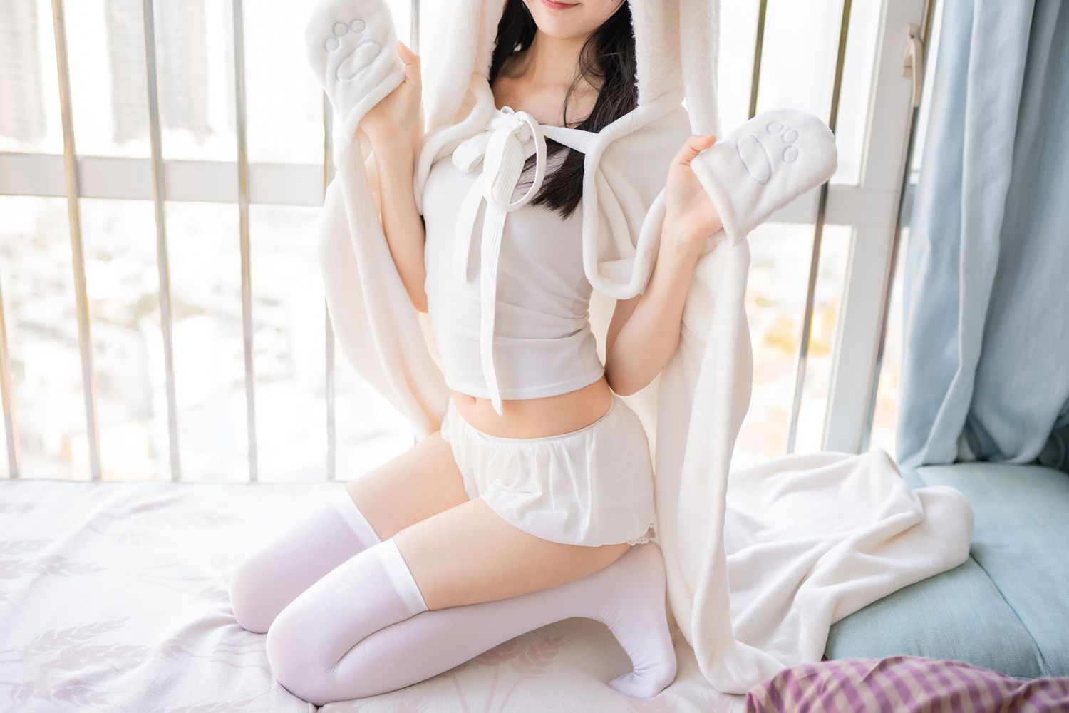 图片[27]-网红Coser@木绵绵OwO 浴巾兔子 在线浏览 – 速更版-美库