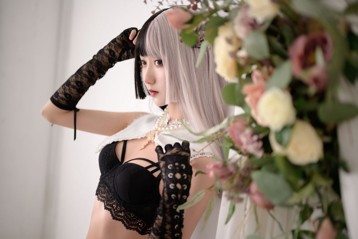 图片[12]-网红Coser@木绵绵OwO 黑白修女 在线浏览 – 速更版-美库