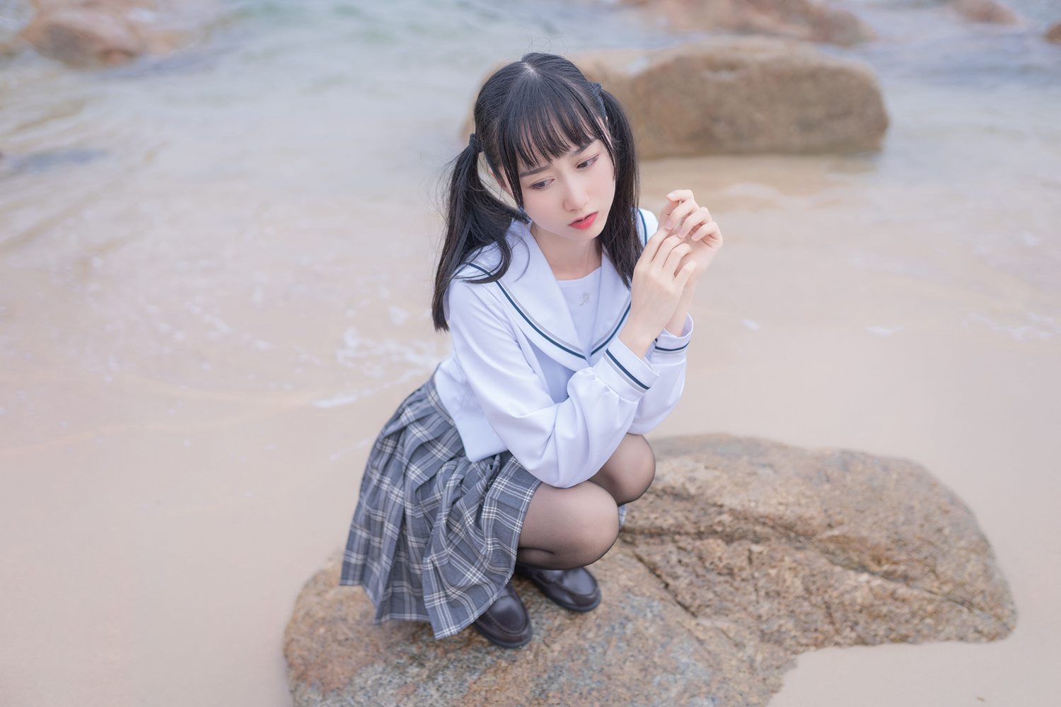 图片[26]-网红Coser@木绵绵OwO 海边JK 在线浏览 – 速更版-美库