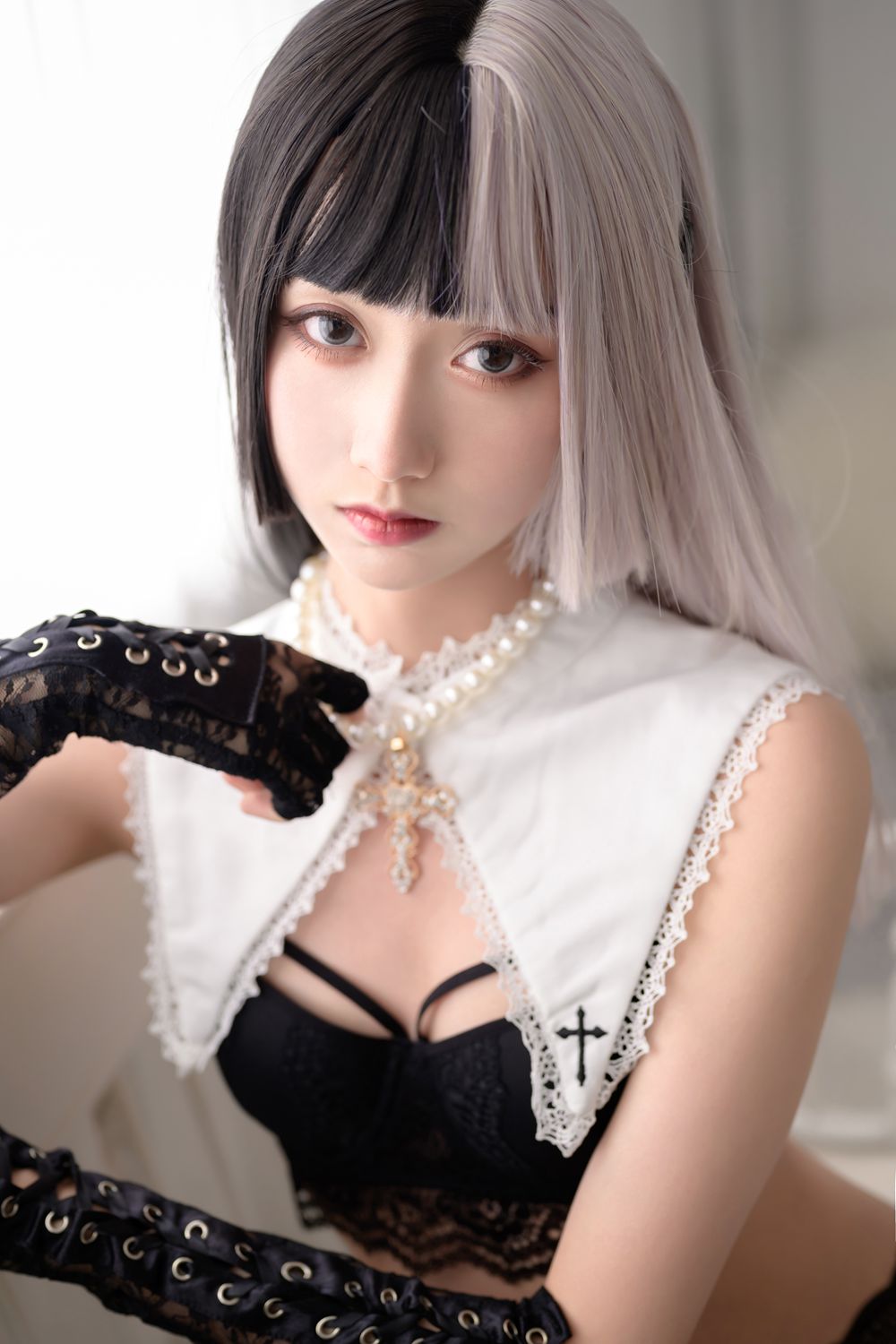 图片[41]-网红Coser@木绵绵OwO 黑白修女 在线浏览 – 速更版-美库