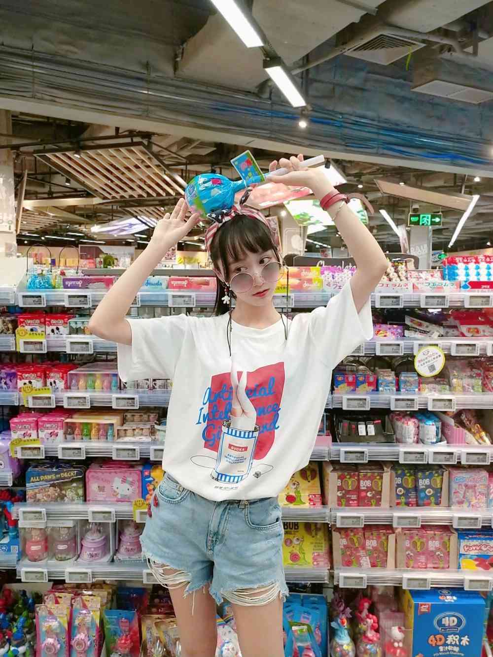 图片[22]-网红Coser@木绵绵OwO 智能型彼女 T恤 在线浏览 – 速更版-美库